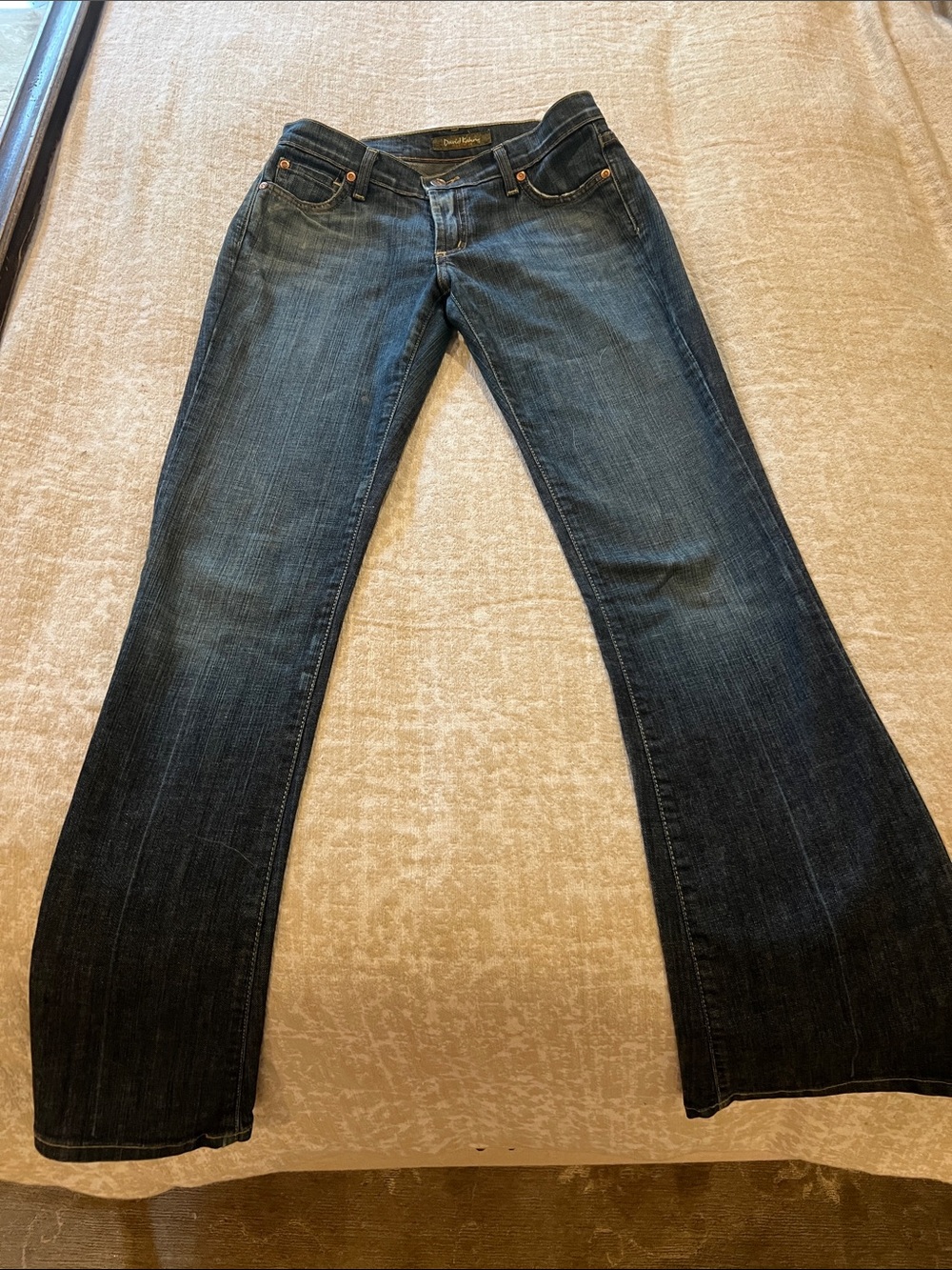 David Kahn Dark Blue Flared Jeans